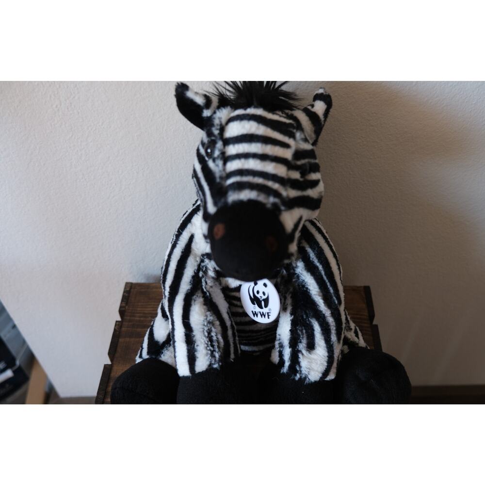 Build A Bear WWF Collection Zebra 2008 Plush